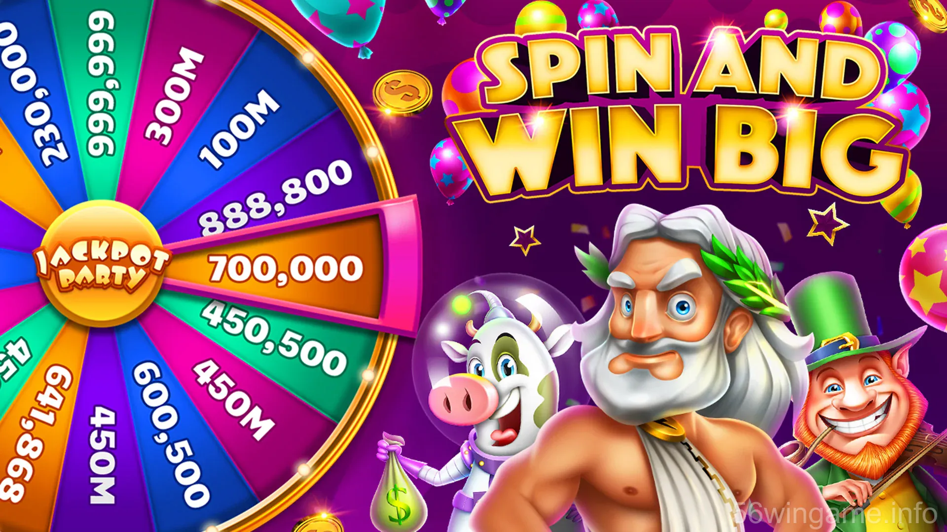 Giao diện ứng dụng 56win - Trung tâm cá nhân